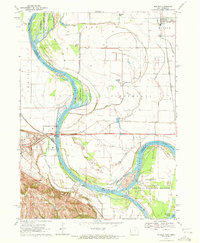 Modale 1970 topographic map preview