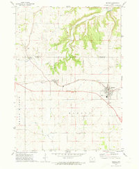 Monona 1971 topographic map thumbnail