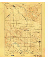 Monticello 1891 topographic map thumbnail