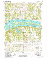 Montpelier 1991 topographic map thumbnail