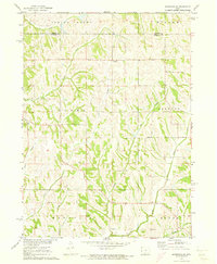 Moorhead SE 1971 topographic map thumbnail
