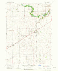 Moorland 1965 topographic map preview