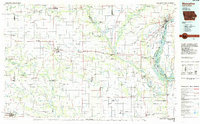Muscatine 1984 topographic map thumbnail
