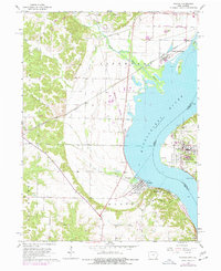 Nauvoo 1964 topographic map thumbnail