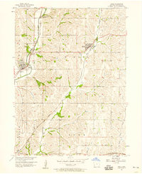 Neola 1956 topographic map thumbnail