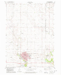 Nevada 1975 topographic map preview