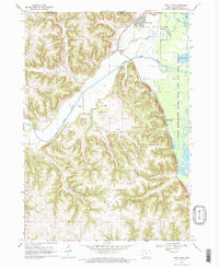 New Albin 1968 topographic map thumbnail