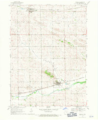 Newhall 1968 topographic map thumbnail