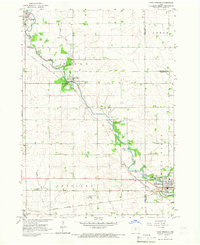 Nora Springs 1959 topographic map thumbnail