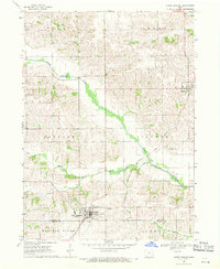 North English 1968 topographic map thumbnail
