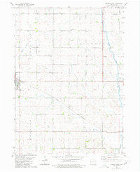 Odebolt East 1980 topographic map thumbnail