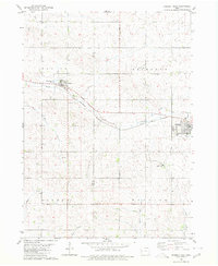 Odebolt West 1980 topographic map thumbnail