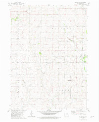 Oelwein SE 1981 topographic map thumbnail