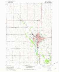Oelwein 1981 topographic map thumbnail