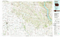 Oelwein 1984 topographic map preview