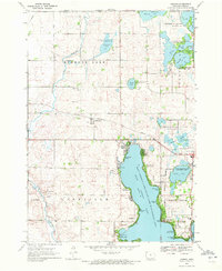 Okoboji 1970 topographic map thumbnail