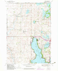Okoboji 1970 topographic map thumbnail