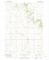 Osage SW 1972 topographic map thumbnail