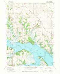 Otley 1965 topographic map thumbnail