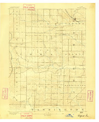 Oxford 1891 topographic map preview