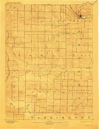 Oxford 1894 topographic map thumbnail