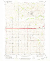 Oxford 1973 topographic map preview