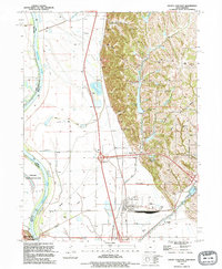 Pacific Junction 1993 topographic map preview