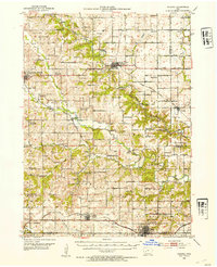 Panora 1952 topographic map thumbnail