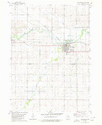 Parkersburg 1980 topographic map thumbnail