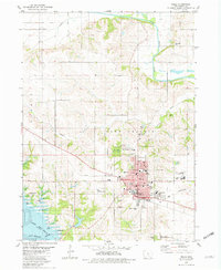 Pella 1980 topographic map thumbnail