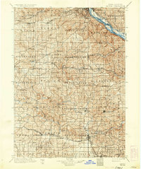 Peosta 1901 topographic map thumbnail