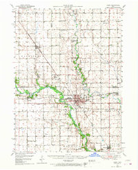Perry 1950 topographic map preview