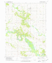 Prairieburg 1973 topographic map thumbnail