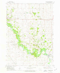 Quasqueton 1973 topographic map thumbnail
