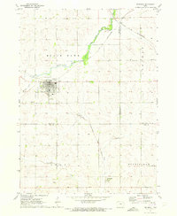 Reinbeck 1971 topographic map thumbnail