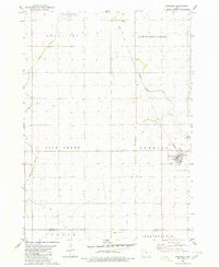 Ringsted 1980 topographic map thumbnail