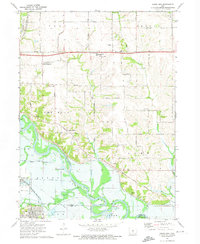 Rising Sun 1972 topographic map thumbnail