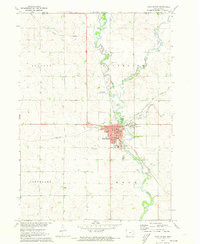 Rock Rapids 1971 topographic map thumbnail