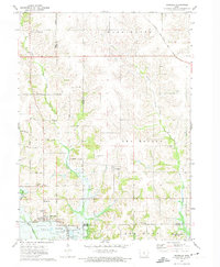 Runnells 1972 topographic map thumbnail