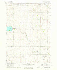 Rush Lake East 1971 topographic map thumbnail