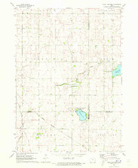 Rush Lake West 1971 topographic map preview