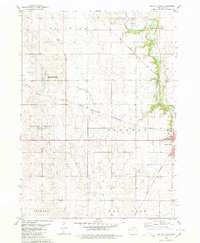 Sac City West 1980 topographic map thumbnail