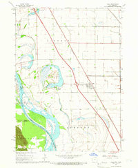Salix 1964 topographic map thumbnail