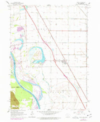 Salix 1964 topographic map thumbnail
