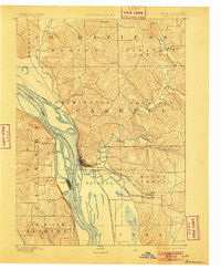 Savanna 1892 topographic map thumbnail
