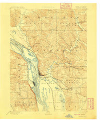 Savanna 1892 topographic map thumbnail