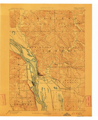 Savanna 1892 topographic map thumbnail