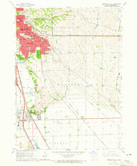 Sergeant Bluff 1964 topographic map thumbnail