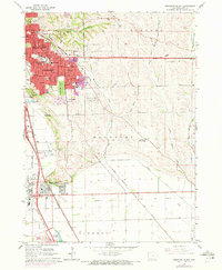 Sergeant Bluff 1964 topographic map preview