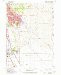Sergeant Bluff 1964 topographic map preview
